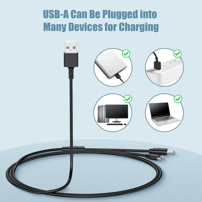 2-Pack Charger Replacement for Jugbow Dog Shock Collar Magnetic Cable