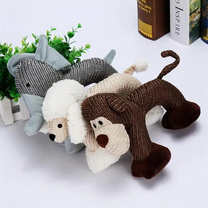 Wear Resistant Tear Resistant Noisy Pet Toys Plush Dog Toys Plush Toys Pet Supplies