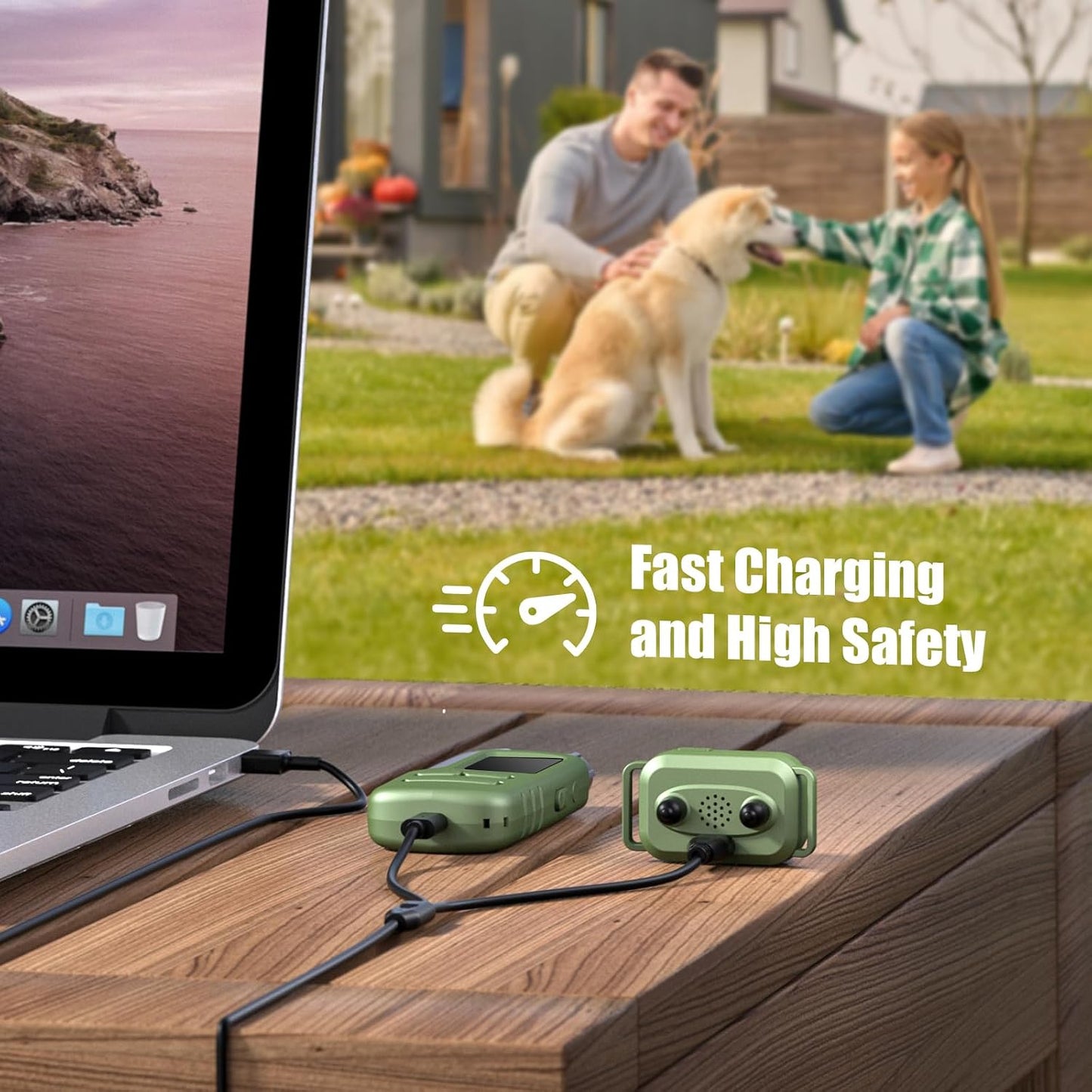2-Pack Charger Replacement for Jugbow Dog Shock Collar Magnetic Cable