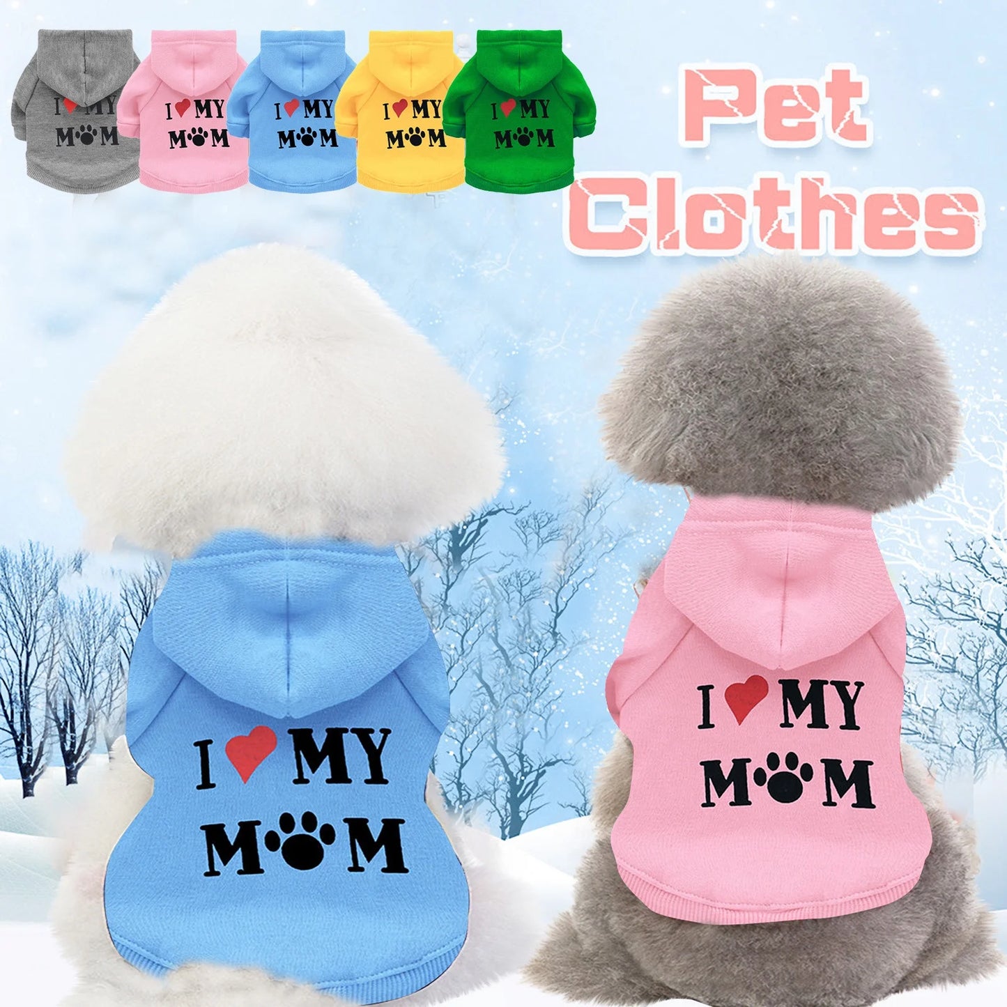 Pet Dog Knitted Sweaters Knitwear Turtleneck Pajamas Soft Winter Warm Puppy Valentine Clothing Christmas Clothes Heart Doggie Apparel for Cats Dogs