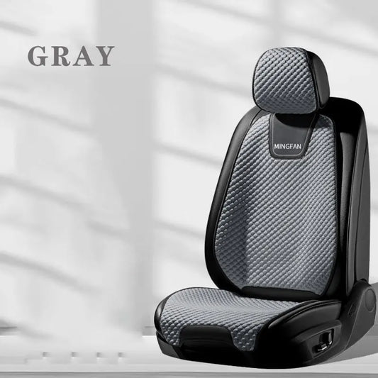 2023 NEW Real Silk Car Seat Cover Front Seat Protector Universal Summer anti Dirty Non Slip Cushion Auto Interior Accessories