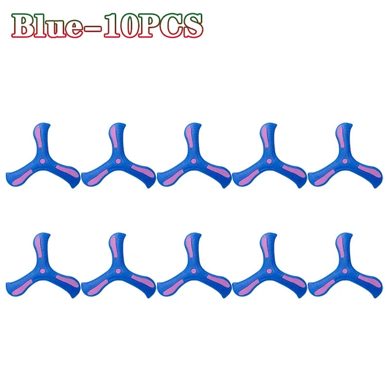 1-20PCS Dog Pet Disc Toys Outdoor Triangle Boomerang Toys Flying Disc Family Pet Interactive Entertainment Sports Games