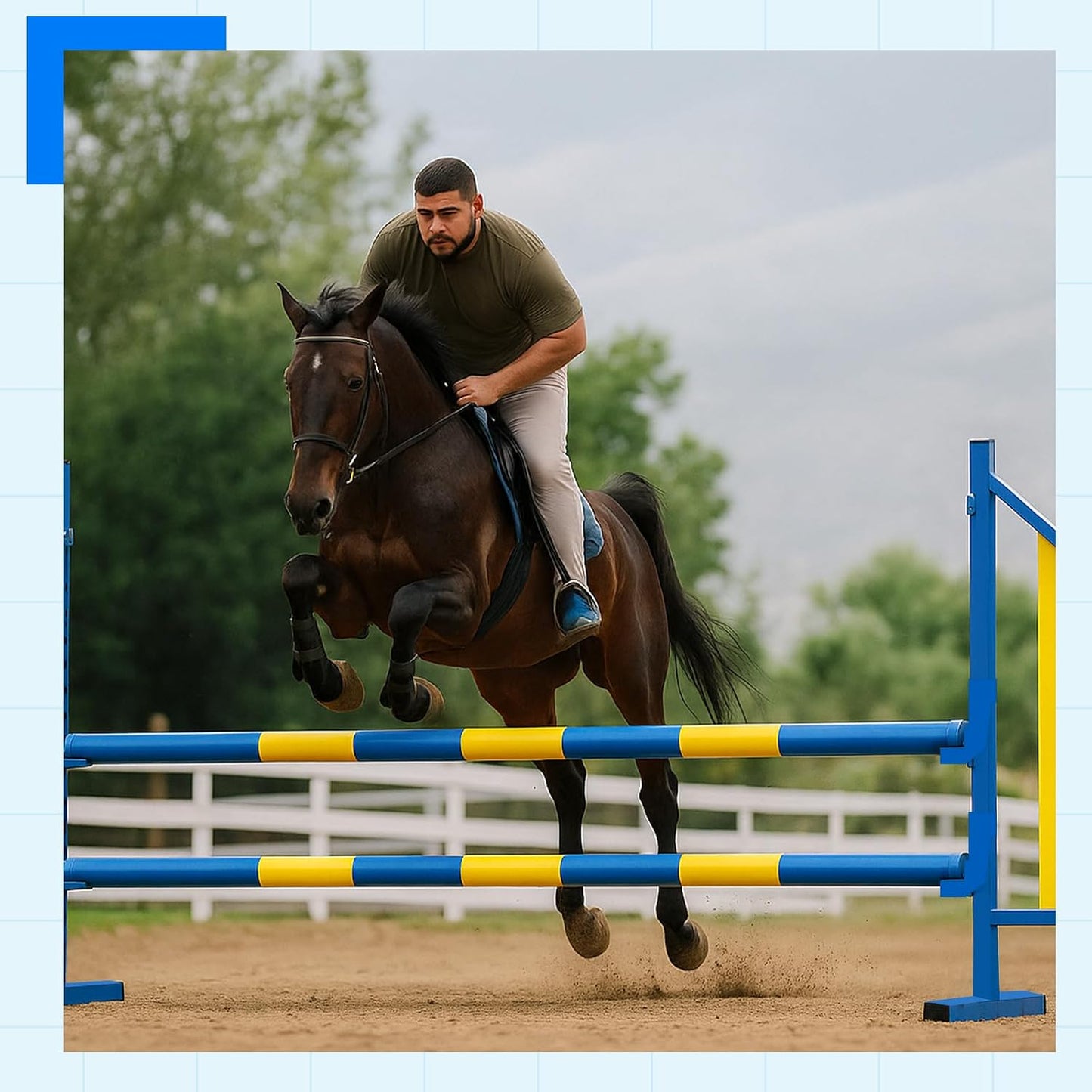 Agility Wing Jumps with Bar Dog Training Hedge Metal Frame Adjustable Pet Hurdles Jump Bars High Stability for Indoor Outdoor Dog Pet Agility Course Game
