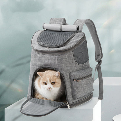 New Dog Bag Backpack Oxford Cloth Out Portable Pet Backpack Dog Shoulder Pet Bag