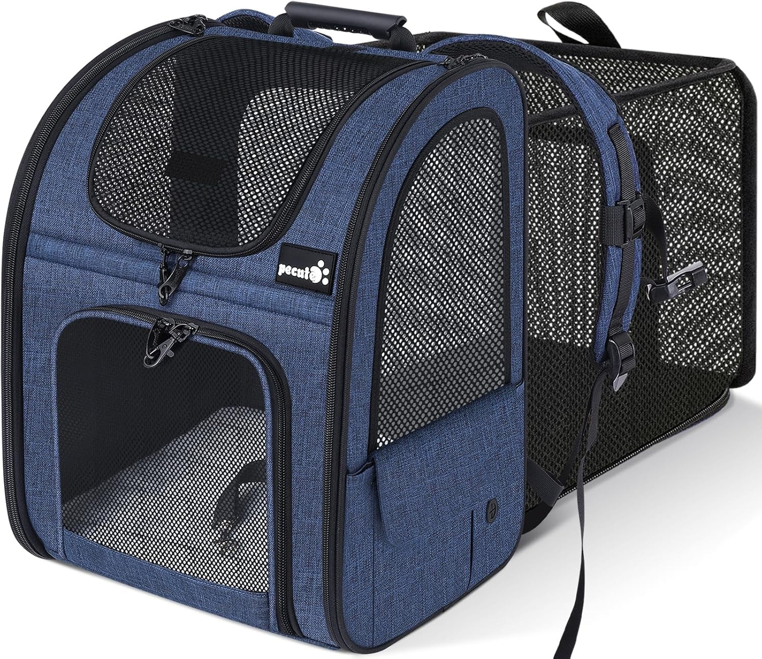 Cat Carrier Backpacks, Expandable Cat Backpack, and Cat Carrier Stable, Pet Carrier Breathable and Portable