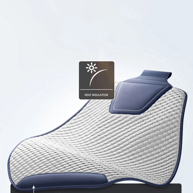 2023 NEW Real Silk Car Seat Cover Front Seat Protector Universal Summer anti Dirty Non Slip Cushion Auto Interior Accessories