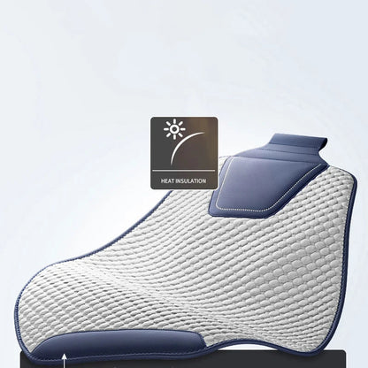 2023 NEW Real Silk Car Seat Cover Front Seat Protector Universal Summer anti Dirty Non Slip Cushion Auto Interior Accessories