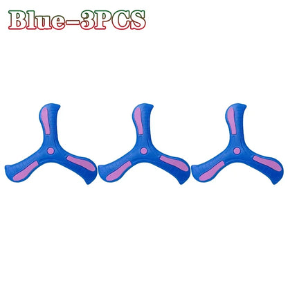 1-20PCS Dog Pet Disc Toys Outdoor Triangle Boomerang Toys Flying Disc Family Pet Interactive Entertainment Sports Games