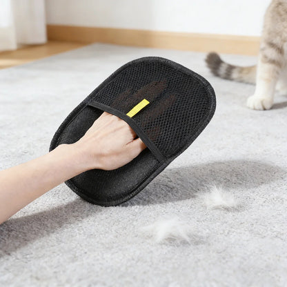 Pet Grooming Equipment Gloves Deshedding Glove Pet Hair Remover Glove for Dog Cat Rabbit Accessories with Long/Short/Curly Hair