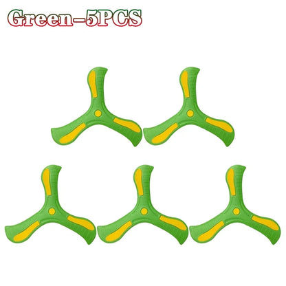 1-20PCS Dog Pet Disc Toys Outdoor Triangle Boomerang Toys Flying Disc Family Pet Interactive Entertainment Sports Games