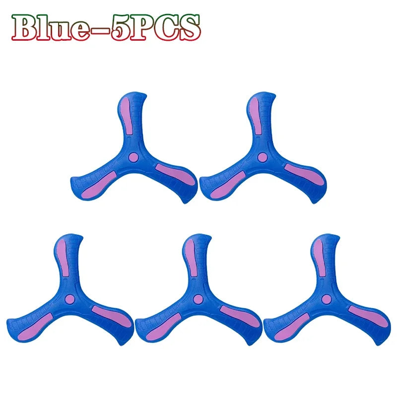 1-20PCS Dog Pet Disc Toys Outdoor Triangle Boomerang Toys Flying Disc Family Pet Interactive Entertainment Sports Games