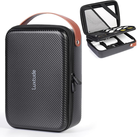 Large Electronics Organizer Travel Case for Chargers and Cords