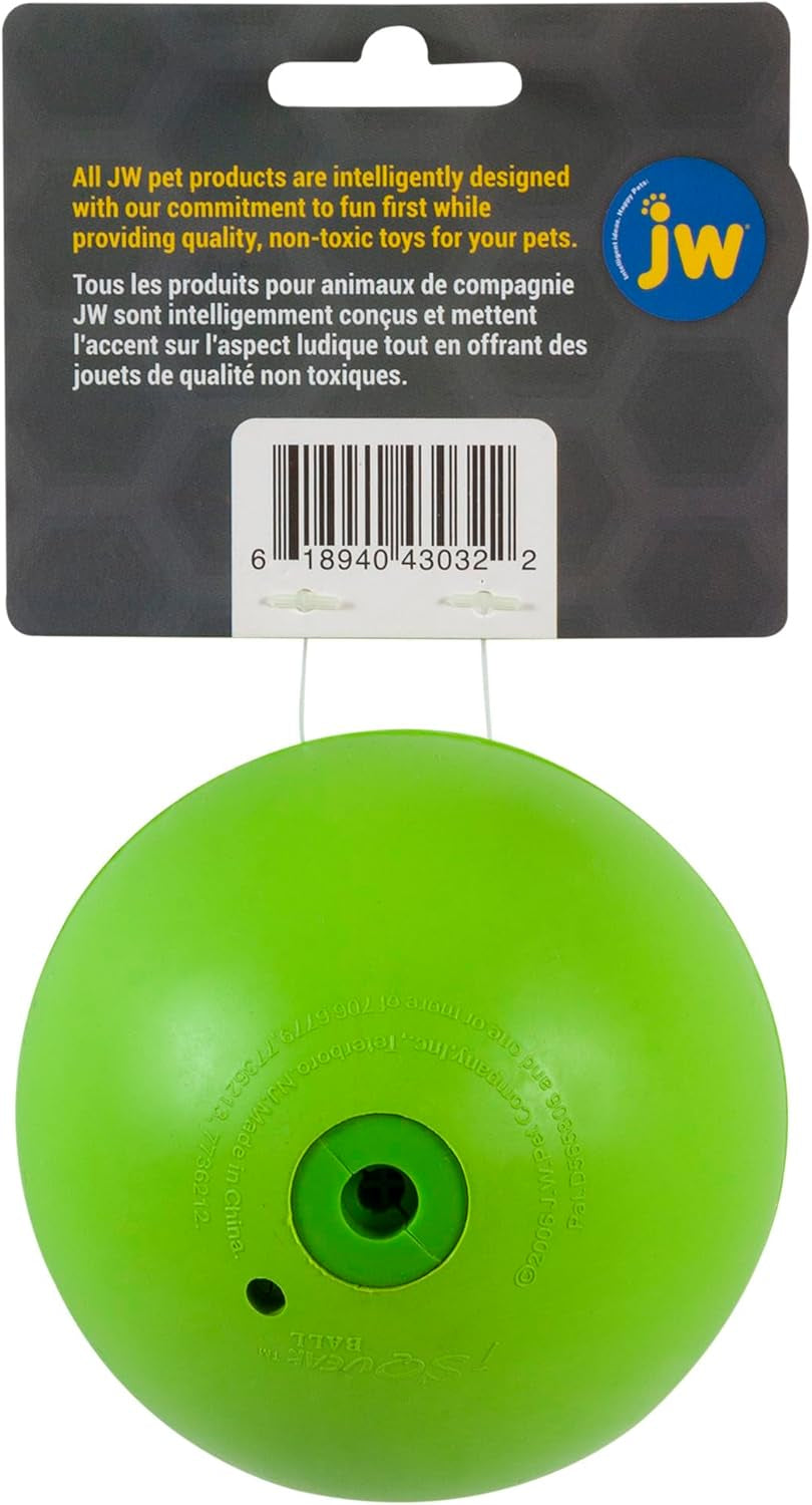 Pet Dog Isqueak Ball Dog Toy, Large, (Assorted Colors)
