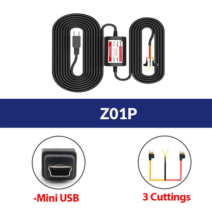 Cars Accessories Car Dash Cam Wire 3.5M DVR Hardwire Cable Kit Video Recorder 5V Mini Charger Line Car Electrical Appliances
