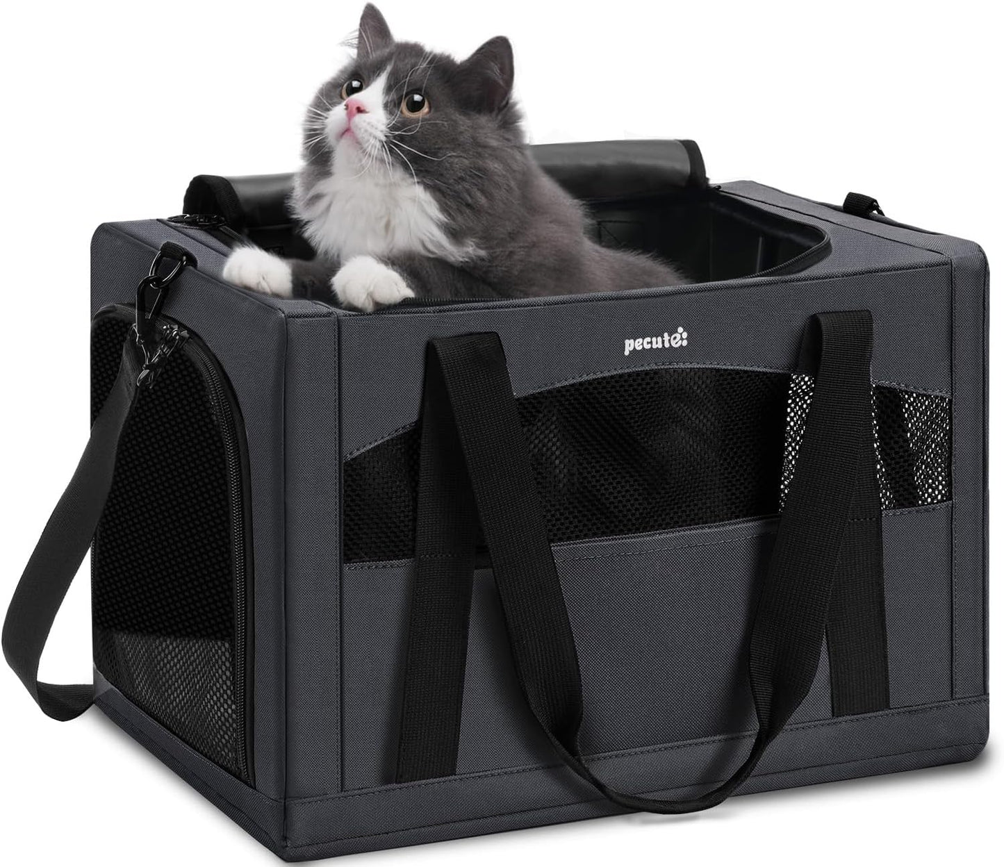 Cat Carrier Backpacks, Expandable Cat Backpack, and Cat Carrier Stable, Pet Carrier Breathable and Portable