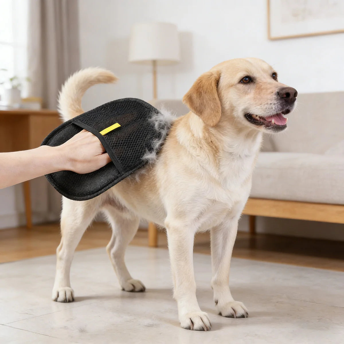 Pet Grooming Equipment Gloves Deshedding Glove Pet Hair Remover Glove for Dog Cat Rabbit Accessories with Long/Short/Curly Hair