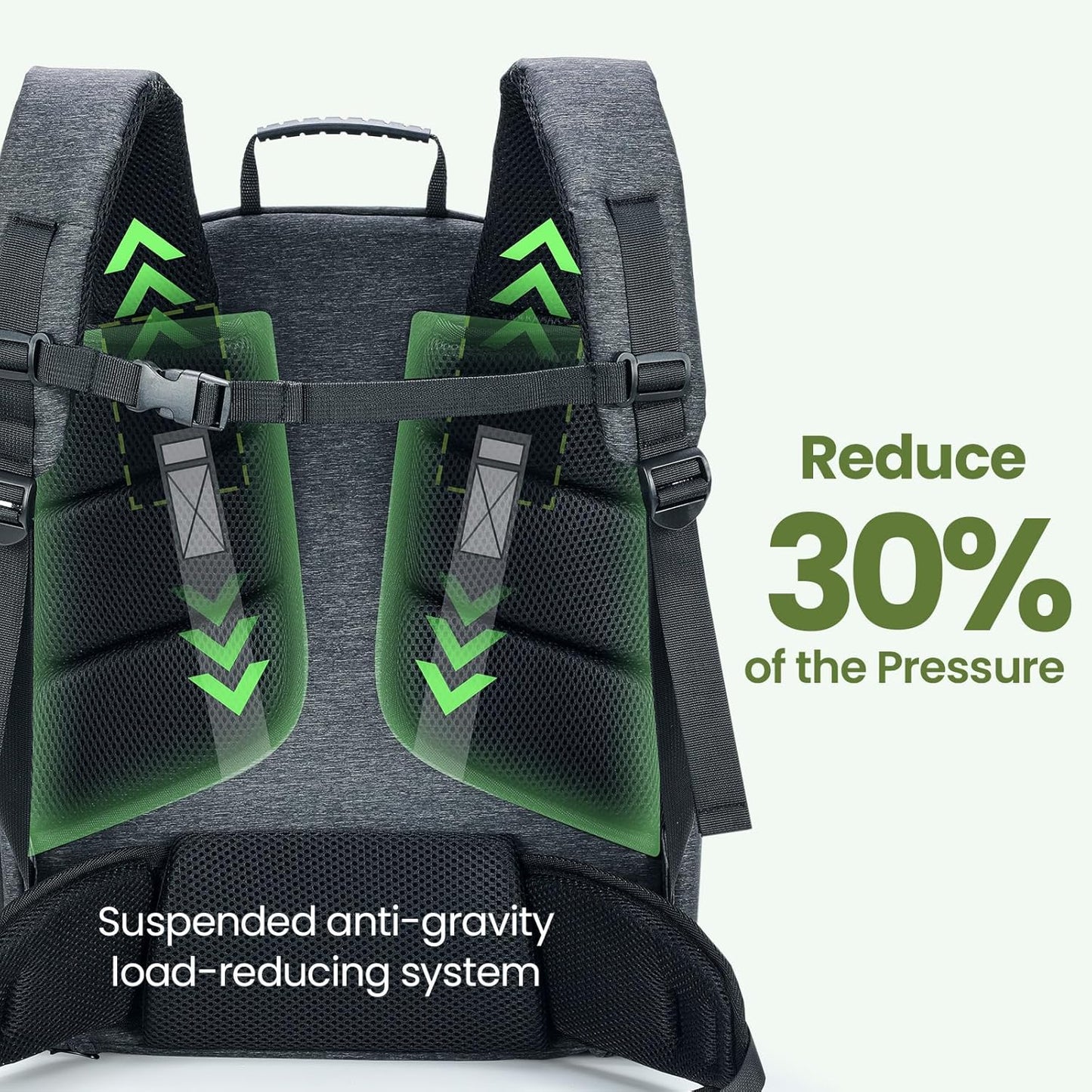 Ergonomic Cat Backpack, 30% Effort-Saving Breathable Pet Backpack