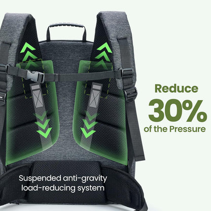 Ergonomic Cat Backpack, 30% Effort-Saving Breathable Pet Backpack