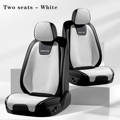 2023 NEW Real Silk Car Seat Cover Front Seat Protector Universal Summer anti Dirty Non Slip Cushion Auto Interior Accessories