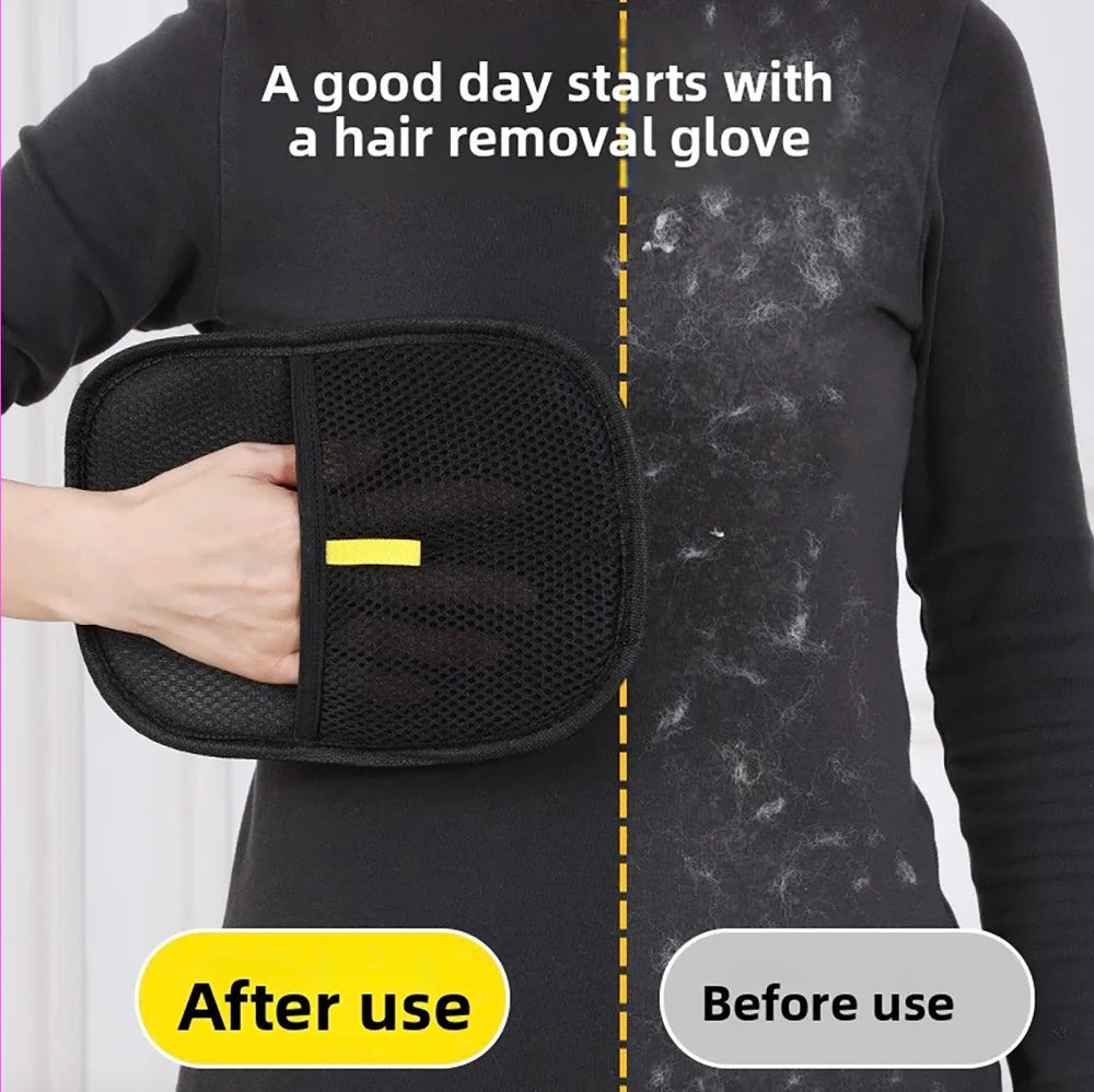 Pet Grooming Equipment Gloves Deshedding Glove Pet Hair Remover Glove for Dog Cat Rabbit Accessories with Long/Short/Curly Hair
