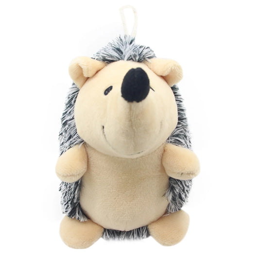 Plush Hedgehog Dog Toys, Squeaky Stuffless Hedgehog for Small and Medium Dogs, Keep Your Puppy Busy with Multi-Colored Interactive Pet Toys