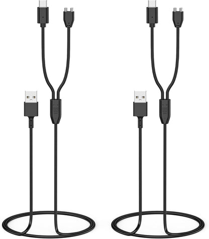 2-Pack Charger Replacement for Jugbow Dog Shock Collar Magnetic Cable