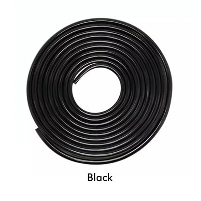 5M Car Door Protector Edge Scratch Auto Door Sealing Strips Transparent Anti-Collision Protection PVC Strip for Cars Accessories