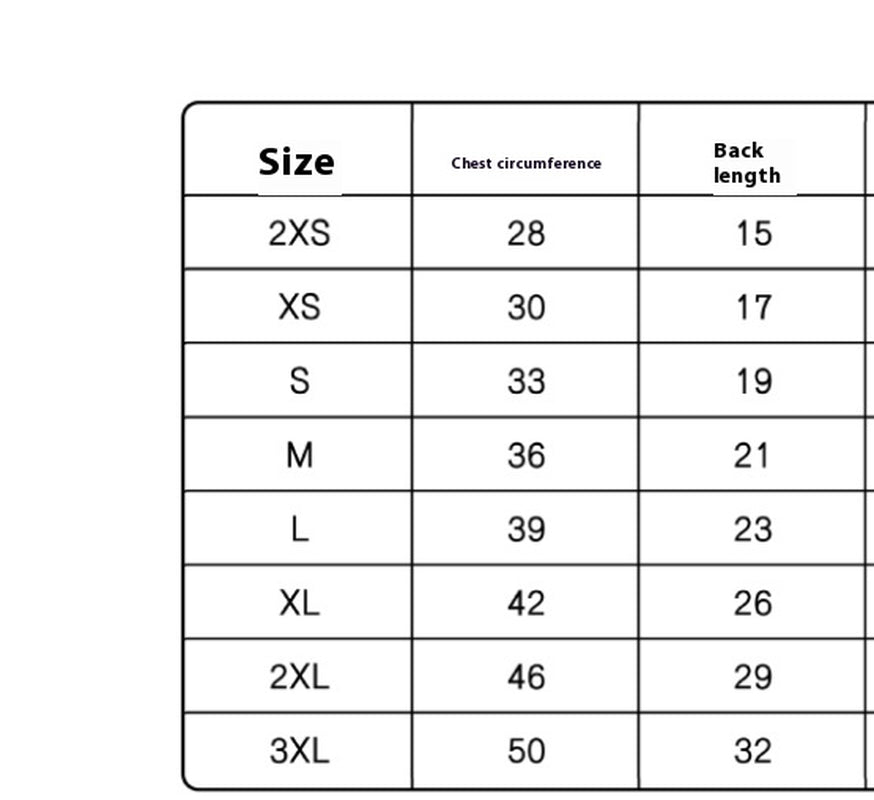 Japanese and Korean Fashion Pet Clothes Clothing