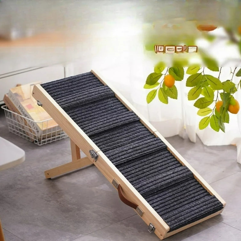 Wooden Pet Seesaw for Large Dogs Anti-Slip Dog Agility Training Equipment Pet Exercise Toy
