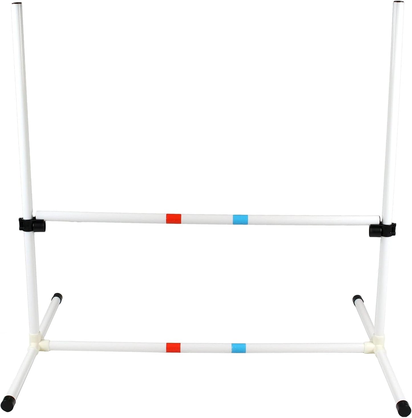 Dog Agility Bar Jump- Indoor Outdoor Hurdles Adjustable Pet Course Equipment