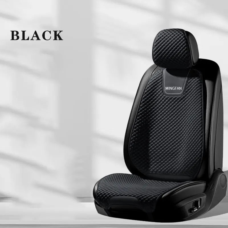 2023 NEW Real Silk Car Seat Cover Front Seat Protector Universal Summer anti Dirty Non Slip Cushion Auto Interior Accessories