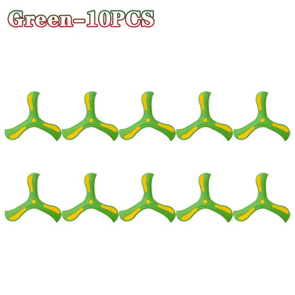1-20PCS Dog Pet Disc Toys Outdoor Triangle Boomerang Toys Flying Disc Family Pet Interactive Entertainment Sports Games