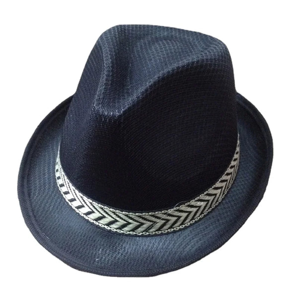 Summer Fast Dry Jazz Caps Hats Panama Fedoras Outdoor Sunhat Performance Hat Chapeau Headgear for Men Women Unisex GH-221