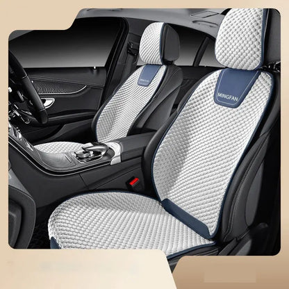 2023 NEW Real Silk Car Seat Cover Front Seat Protector Universal Summer anti Dirty Non Slip Cushion Auto Interior Accessories