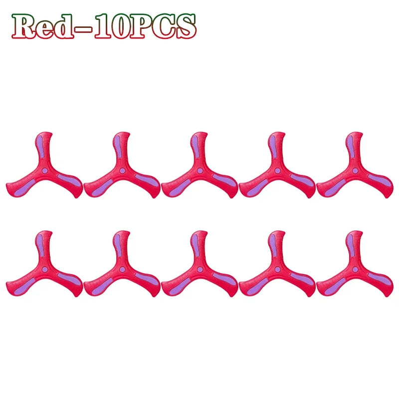 1-20PCS Dog Pet Disc Toys Outdoor Triangle Boomerang Toys Flying Disc Family Pet Interactive Entertainment Sports Games