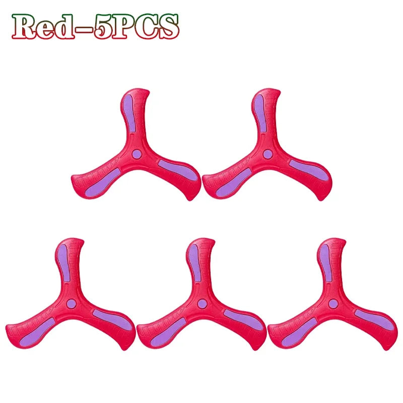 1-20PCS Dog Pet Disc Toys Outdoor Triangle Boomerang Toys Flying Disc Family Pet Interactive Entertainment Sports Games