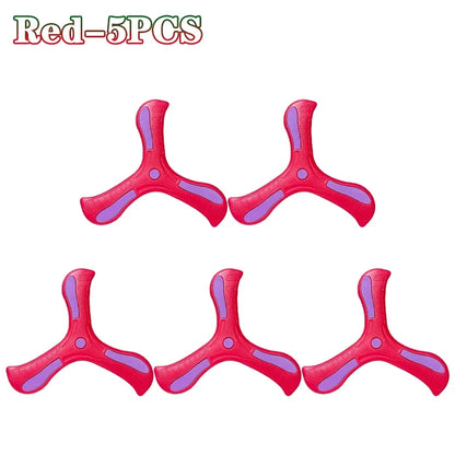 1-20PCS Dog Pet Disc Toys Outdoor Triangle Boomerang Toys Flying Disc Family Pet Interactive Entertainment Sports Games